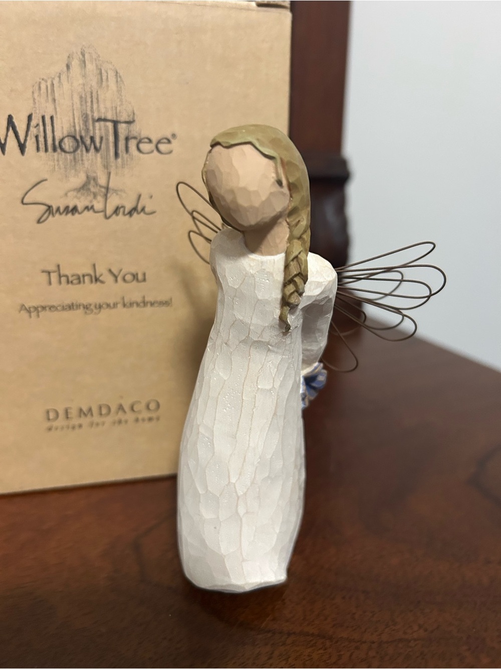 Willow Tree Angel Figurine “THANK YOU”. New in box!